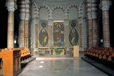 Triptyque de l'abside